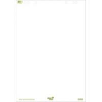 Ursus Green Flipchartblock Blanko 68 x 99 cm 20 Seiten 5 Stück à 20 Blatt