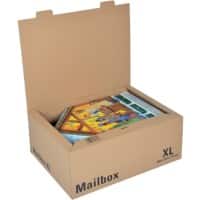 ColomPac Mail-Box Versandkarton XL Braun 460 (B) x 335 (T) x 175 (H) mm 10 Stück