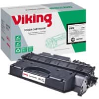 Viking 05X Kompatibel HP Tonerkartusche CE505X Schwarz
