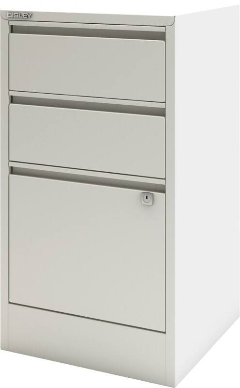 Bisley Home Hängeregistraturschrank Home 1 Schublade Verkehrsweiß 413 x 400 x 672 mm