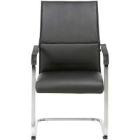 Realspace Besucherstuhl Crocus Schwarz