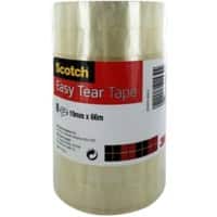 Scotch Klebeband Scotch Crystal Clear ET1966T8 Transparent 19 mm (B) x 66 m (L) PP (Polypropylen)  8 Rollen