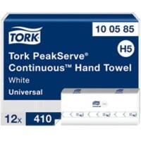 Tork PeakServe Falthandtücher H5 Weiß 1-lagig 100585 12 Stück à 410 Blatt