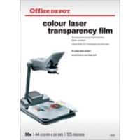 Office Depot Overhead-Folien DIN A4 Transparent 50 Blatt