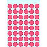 HERMA Markierungspunkte 1866 Rot Ø 13 mm 5 Blatt à 48 Etiketten