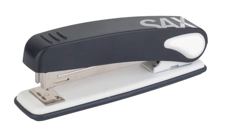 SAX Heftgerät 249 Vollstreifen 25 Blatt Schwarz 24/6, 26/6 Kunststoff, Metall