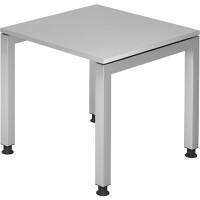 Hammerbacher Höhenverstellbarer Schreibtisch J Serie Grau 800 x 680 mm