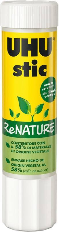 UHU ReNATURE Klebestift Non-permanent Transparent 8.2 g