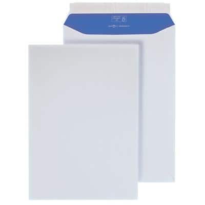 Hermes Briefumschläge Ohne Fenster C4 229 (B) x 324 (H) mm Abziehstreifen Weiß 100 g/m² 250 Stück
