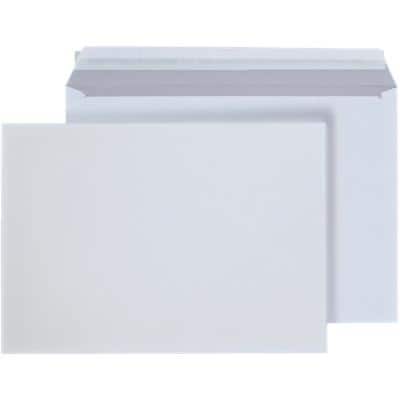 Hermes Briefumschläge Ohne Fenster C4 324 (B) x 229 (H) mm Abziehstreifen Weiß 120 g/m² 250 Stück