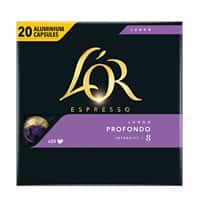 L'OR Lungo Profondo Kaffeekapseln 20 Stück à 5.2 g