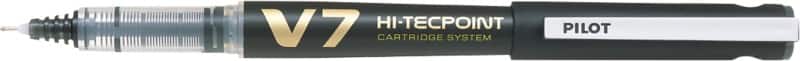 Pilot Hi-Tecpoint Cartridge System Nicht einziehbar Tintenroller Schwarz 0.5 mm Mittel Nadelspitze Nachfüllbar 71% Recycelt