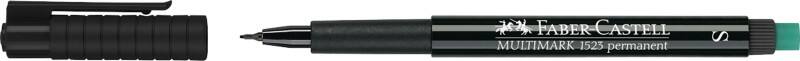 Faber-Castell Multimark 1523 OHP-Marker  Filzspitze 0.4 mm Schwarz