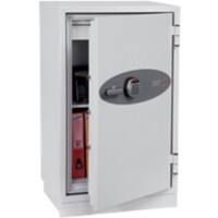 Phoenix Feuerschutztresor mit elektronischem Schloß FS0443E 145L 1065 x 655 x 560 mm Weiß