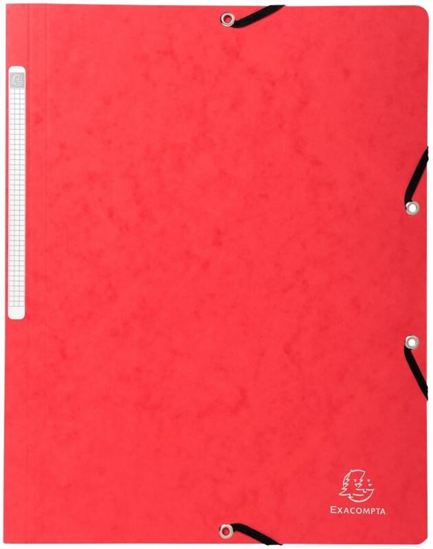 Exacompta Fächermappe Nature Future Rot Manilakarton 24 x 32 x 32 cm