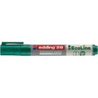 edding EcoLine 28 Whiteboard-Marker Mittel Rundspitze Grün