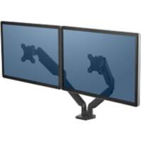 Fellowes Doppel Monitorarm Platinum Serie Dual Höhenverstellbar 27 " Schwarz