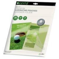 Leitz iLAM Premium Laminierfolien A4 Glänzend 80 Mikron (2 x 80) Transparent 25 Stück
