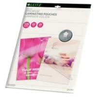 Leitz iLAM Premium Laminierfolien A3 Glänzend 125 Mikron (2 x 125) Transparent 25 Stück