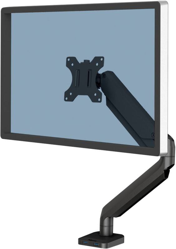 Fellowes Monitorarm Platinum Serie Single Höhenverstellbar 30 " Schwarz