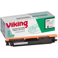 Viking 126A Kompatibel HP Tonerkartusche CE310A Schwarz