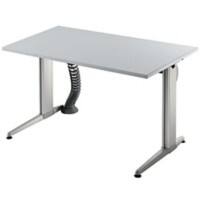 Hammerbacher Schreibtisch elektrisch höhenverstellbar Austria Grau 1.200 x 800 x 680 - 760 mm