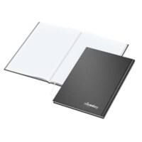 Niceday Notizbuch DIN A4 kariert 2023 Schwarz 21 cm