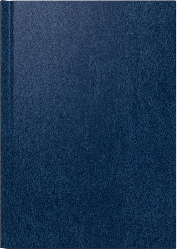 Brunnen buchkalender a5 2023 1 tag/1 seite miradur, papier blau deutsch 14,5 x 20,6 cm
