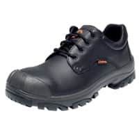 EMMA Sicherheitsschuhe Leder S3 low Größe 43 Schwarz 2 Stück