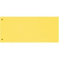 Biella Trennstreifen Spezial Gelb Manilakarton 100 Stück