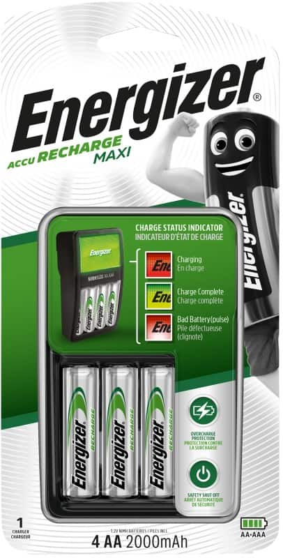 Energizer Batterieladegerät Mini Charger CH2PC4