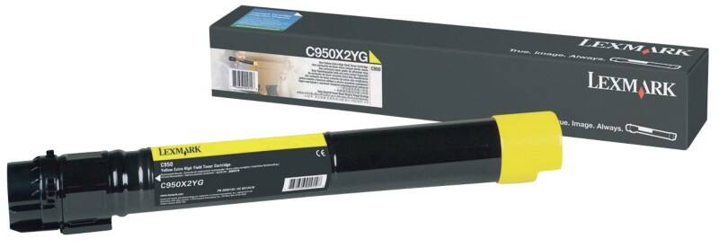 Lexmark Original Tonerkartusche C950X2YG Gelb
