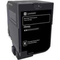 Lexmark Original Tonerkartusche 84C2HKE Schwarz