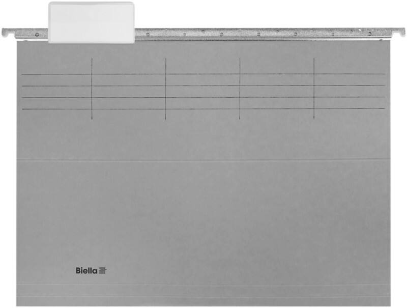 Biella Hängemappen DIN A4 Grau 5 Stück