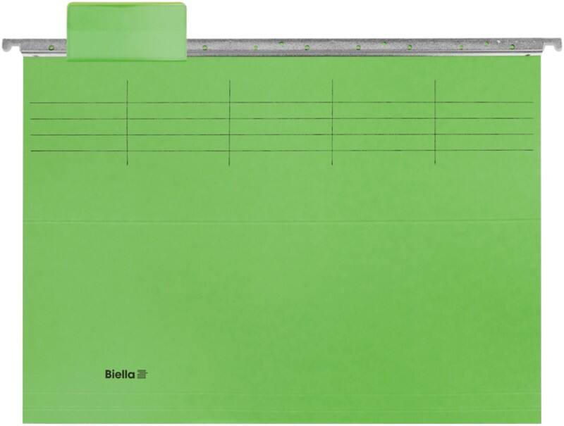 Biella Hängemappen A4 315 g/m² Hellgrün 5 Stück