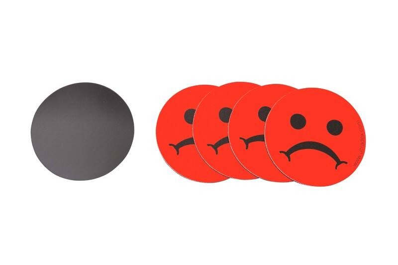 Ultradex Magnete 840005 Rot Traurig 50 mm 5 Stück