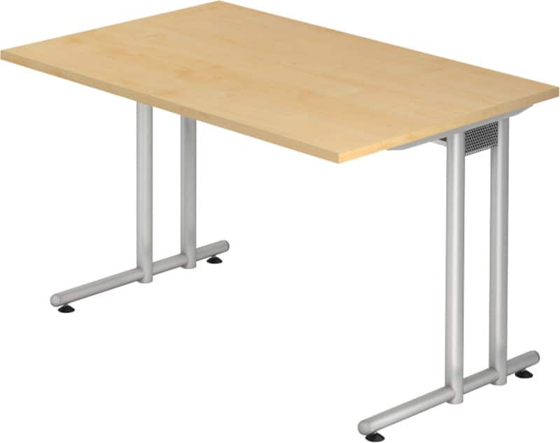 Hammerbacher Schreibtisch Matrix Ahorn-Nachbildung 1.200 x 800 x 25 mm mm
