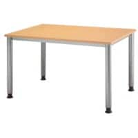 Hammerbacher Schreibtisch Matrix Rechteckig Buche-Nachbildung 120 x 80 x 76 cm