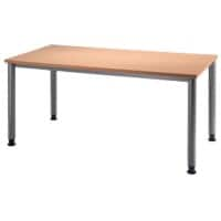 Hammerbacher Matrix Schreibtisch Buche-Nachbildung 160 x 80 x 76 cm