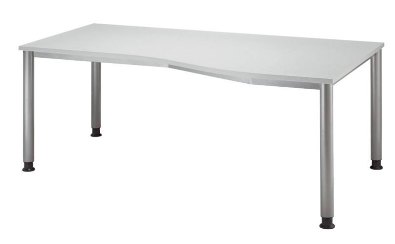 Hammerbacher Matrix Schreibtisch Freiform 4 Füße 1.800 (B) x 1.000 (T) x 760 (H) mm Melaminharzbeschichtete Spanplatte