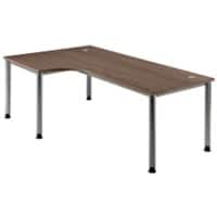 Hammerbacher Matrix Schreibtisch Nussbaum-Nachbildung 200 x 120 x 76 cm