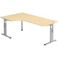 Hammerbacher Matrix Schreibtisch Ahorn-Nachbildung 200 x 120 x 85 cm