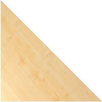 Hammerbacher Verkettungsplatte Matrix Rechteckig Ahorn-Nachbildung 80 x 80 x 68 x 76 cm