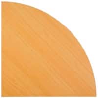 Hammerbacher Verkettungsplatte Matrix Buche-Nachbildung 80 x 80 cm