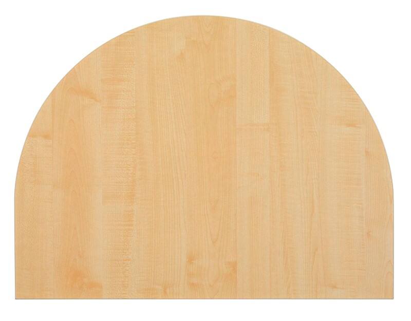 Hammerbacher Matrix Ansatztisch Ahorn-Nachbildung 60 x 80 x 72 cm