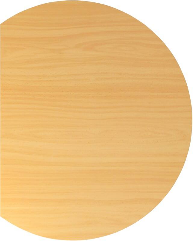 Ansatztisch Buche-Nachbildung 80 x 100 x 72 cm