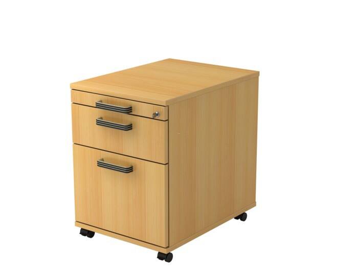 Hammerbacher Regal Austria Grau, Walnuss 800 x 330 x 1.880 mm