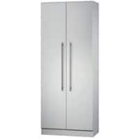 Hammerbacher Schrank 800 (B) x 420 (T) x 2.004 (H) mm Kunststoff, Melaminharzbeschichtete Spanplatte