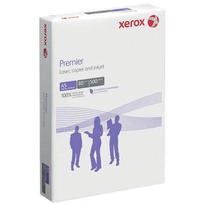 Xerox Premier DIN A5 Druckerpapier 80 g/m² Matt Weiß 500 Blatt