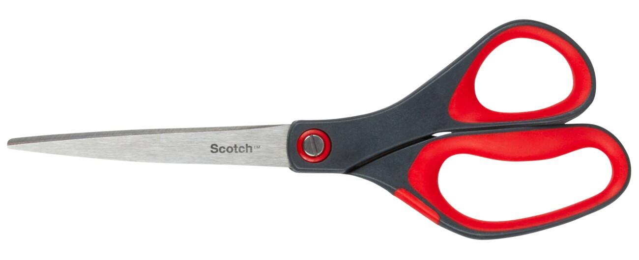Scotch Schere Rot, Grau 200 mm